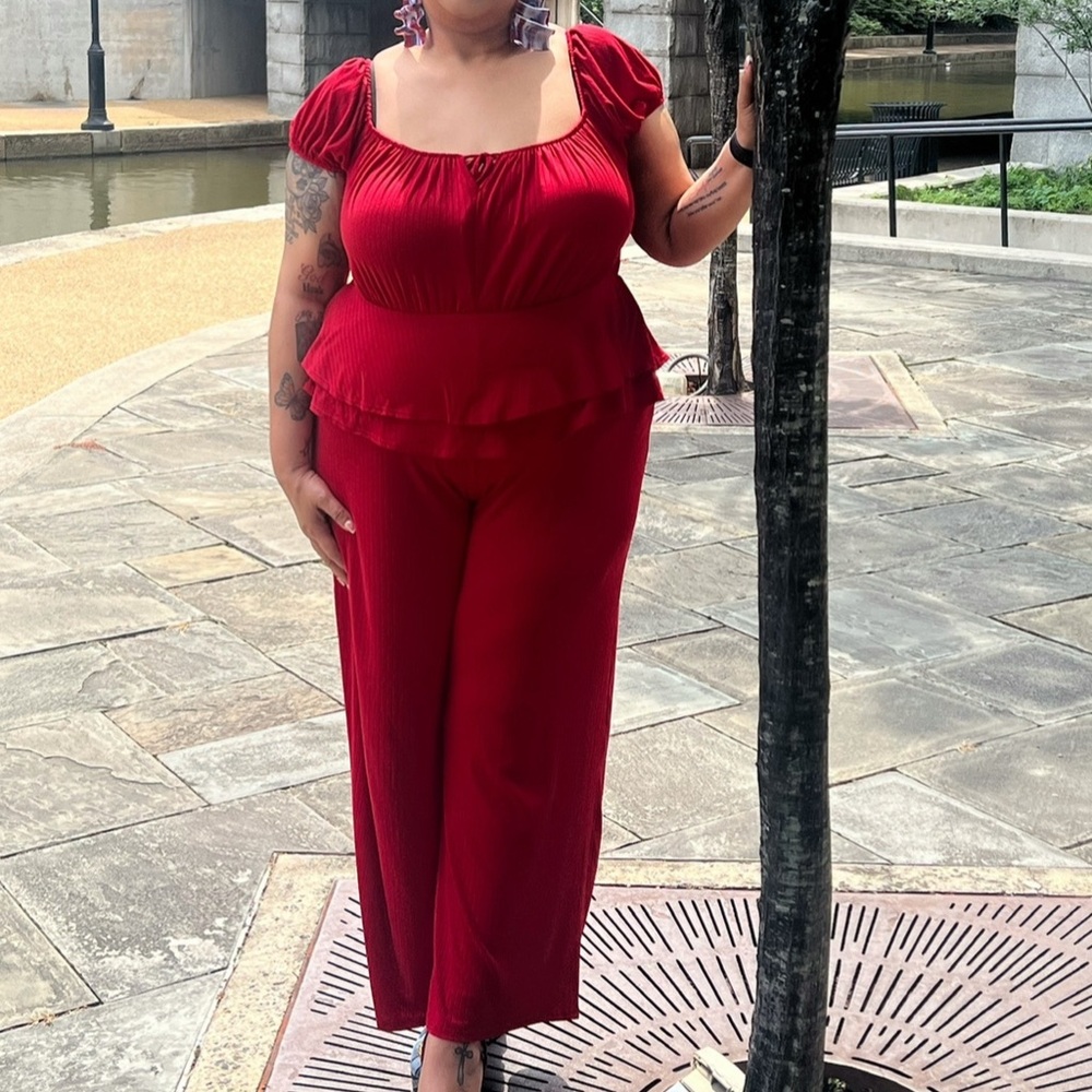 Chic Scarlet Women's Jumpsuit